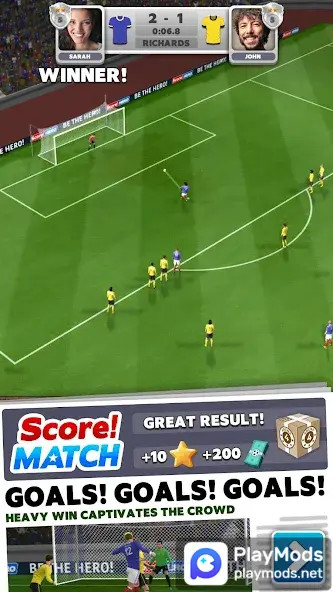Score! Match - PvP Soccer<span>(Full game)</span> screenshot image 1_Popularmodapk.com