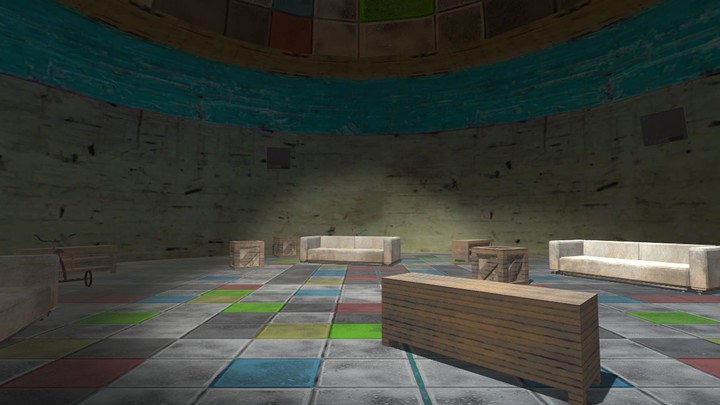 Blue Horror- Scary Huggy Game screenshot image 4_Popularmodapk.com