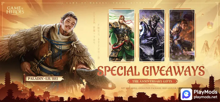 Game of Heroes: Three Kingdoms<span>(No Ads)</span> screenshot image 4_Popularmodapk.com