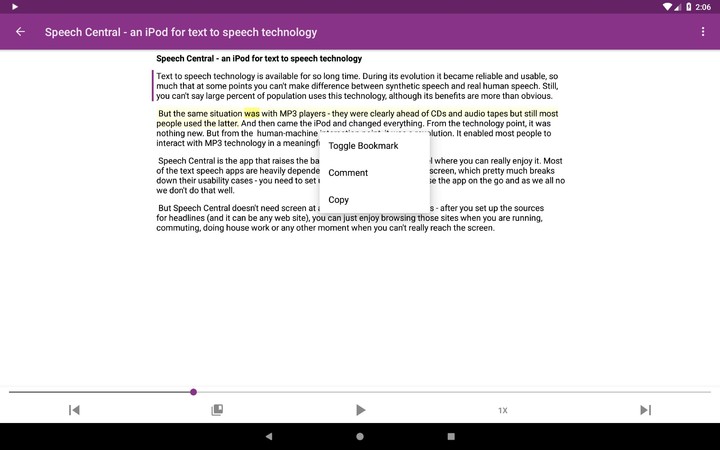 Voice Reader Speech Central screenshot image 15_Popularmodapk.com