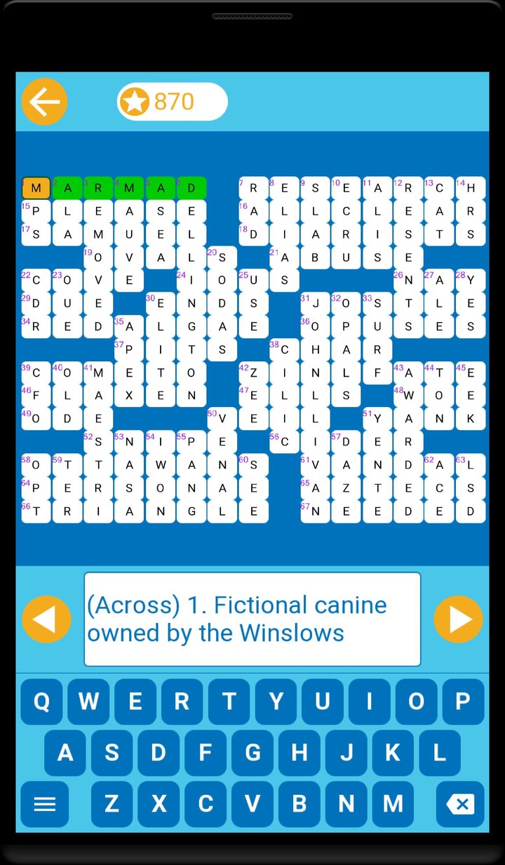 Crossword Offline screenshot image 2_Popularmodapk.com