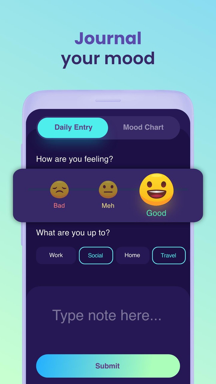 MyBubble: Mood Tracker Journal screenshot image 10_Popularmodapk.com