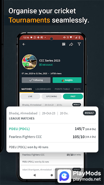 CricHeroes-Cricket Scoring App<span>(Premium Unlocked)</span> screenshot image 4_Popularmodapk.com