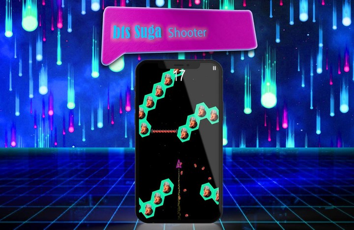 bts Suga Space- Shooter game screenshot image 1_Popularmodapk.com