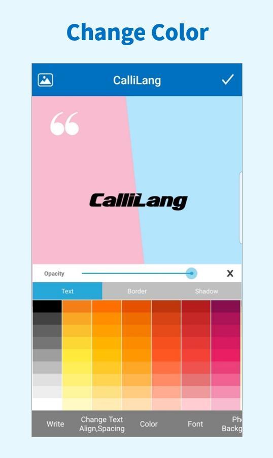 CalliLang: Write text on photo screenshot image 10_Popularmodapk.com