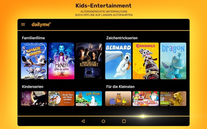 dailyme TV, Serien, Filme & Fernsehen TV Mediathek screenshot image 3_Popularmodapk.com