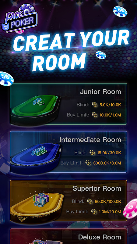 Face Poker - Live Video Poker screenshot image 3_Popularmodapk.com