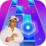 Bad Bunny Piano game tiles4.0_Popularmodapk.com
