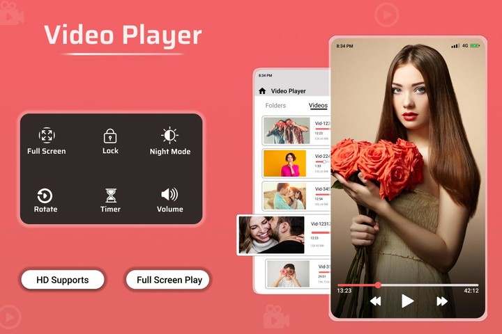XNX Video Player - HD Videos screenshot image 5_Popularmodapk.com