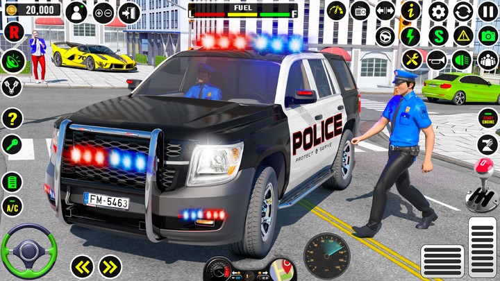 Police Car Driving US Car Game screenshot image 1_Popularmodapk.com