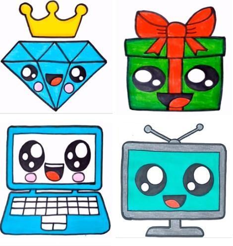 How To Draw Cute Things screenshot image 6_Popularmodapk.com