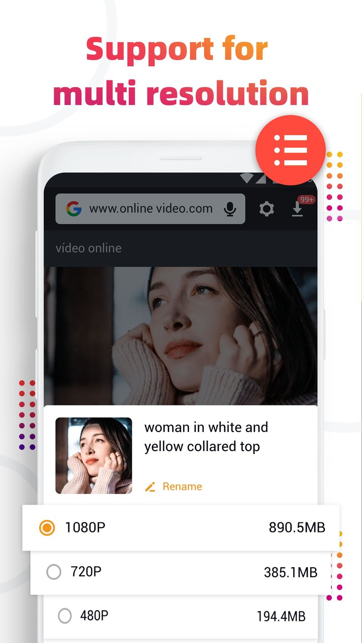 Video downloader, save video screenshot image 3_Popularmodapk.com