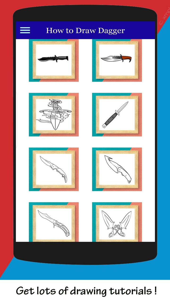 How to Draw Dagger Easy screenshot image 16_Popularmodapk.com