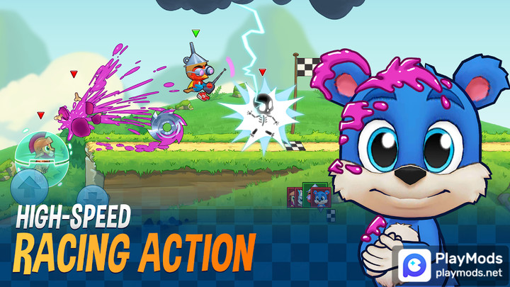 Fun Run 4 - Multiplayer Games<span>(Speed change)</span> screenshot image 1_Popularmodapk.com