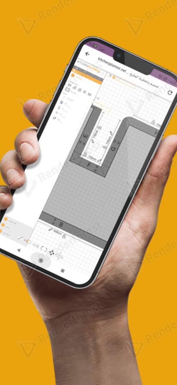 تصميم وتنظيم مطبخك 3d screenshot image 4_Popularmodapk.com