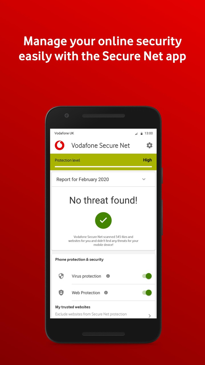 Vodafone Secure Net screenshot image 3_Popularmodapk.com