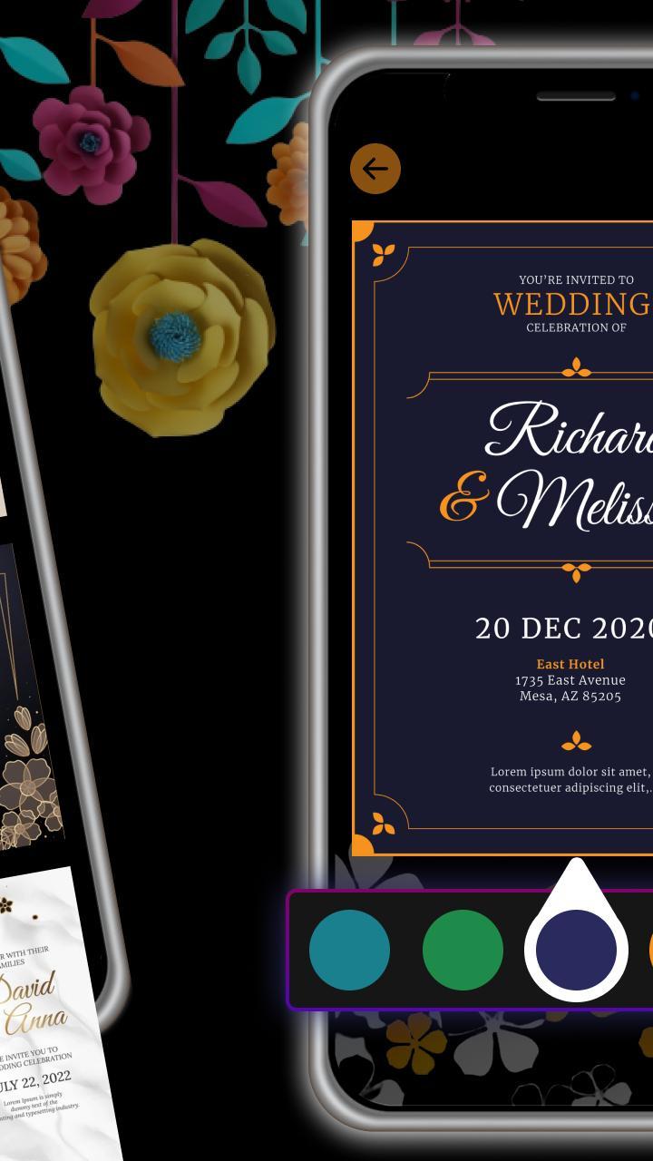 Invitation E-card Maker screenshot image 3_Popularmodapk.com