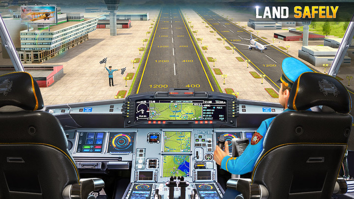 Flight Simulator Plane Games screenshot image 1_Popularmodapk.com
