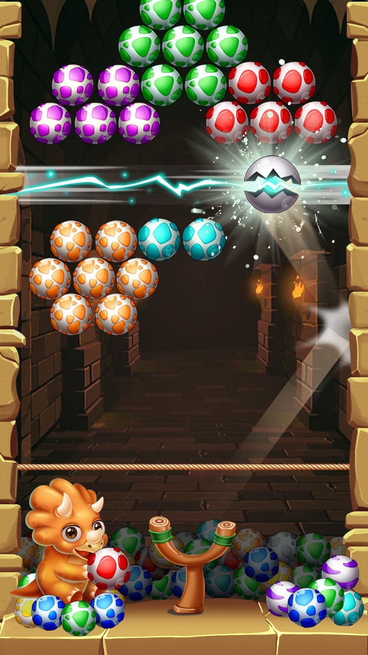 Egg Shooter: Shoot Dinosaur screenshot image 3_Popularmodapk.com