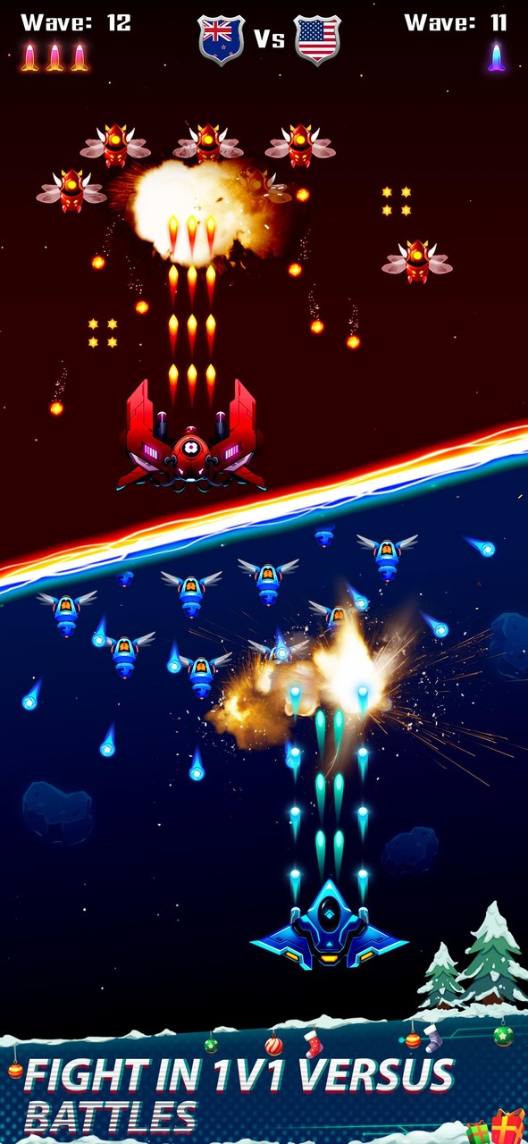 Galaxy Attack - Space Shooter screenshot image 1_Popularmodapk.com