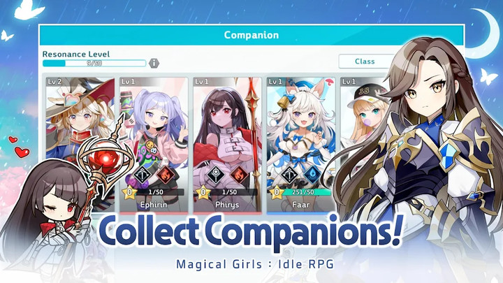 Magical Girls Idle screenshot image 2_Popularmodapk.com
