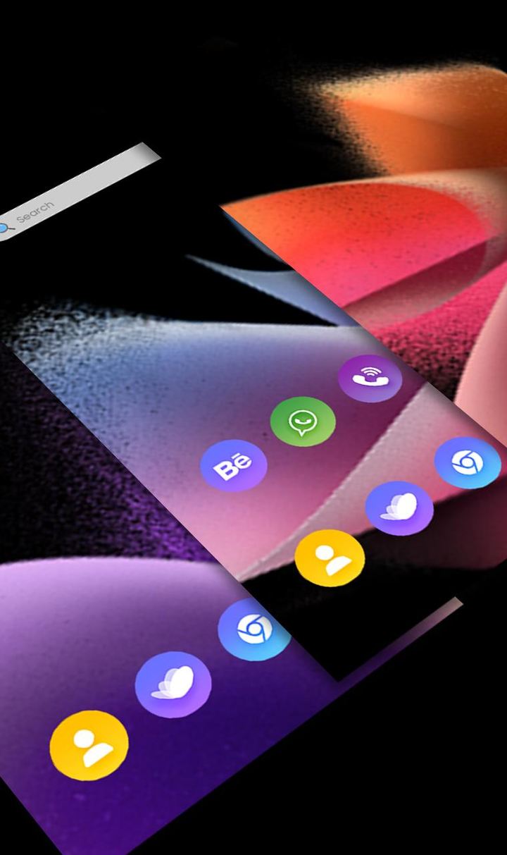 Wallpaper and theme for Galaxy Z Flip 3 screenshot image 14_Popularmodapk.com