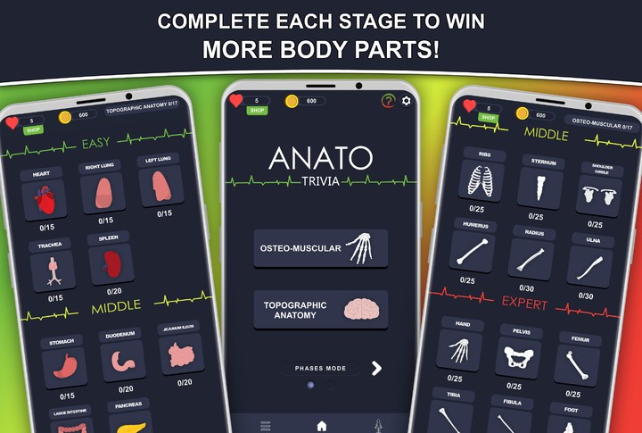 Anato Trivia -  Quiz Anatomy screenshot image 3_Popularmodapk.com