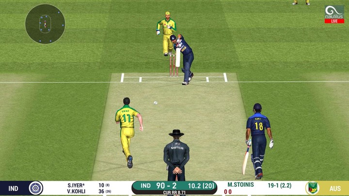 Real Cricket™ 20 screenshot image 2_Popularmodapk.com