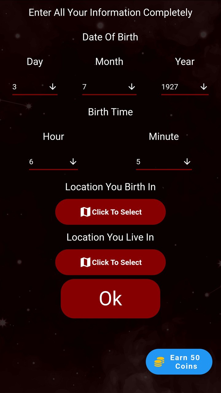 Astrology Area Natal Chart screenshot image 4_Popularmodapk.com