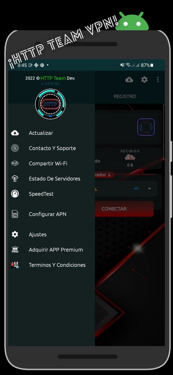 HTTP Team VPN screenshot image 3_Popularmodapk.com