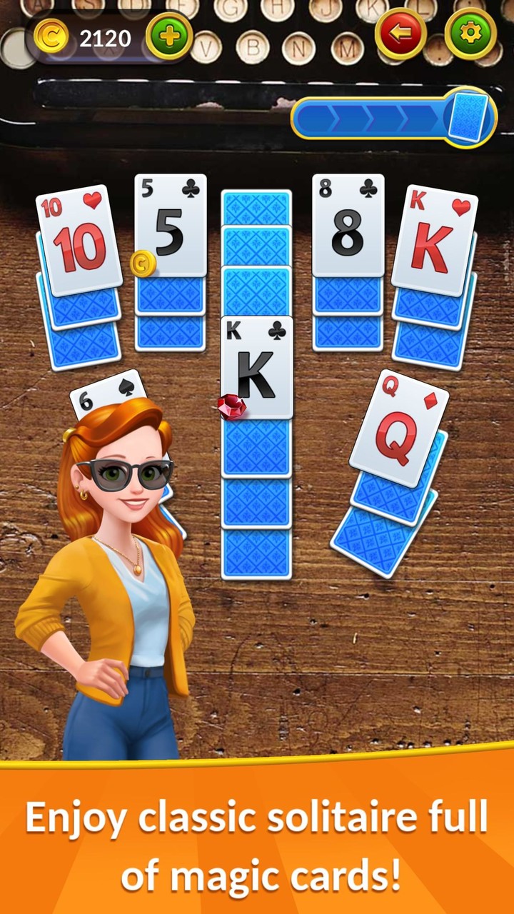 Kings & Queens: Solitaire Game screenshot image 1_Popularmodapk.com