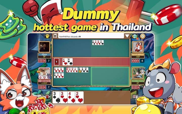 Dummy & Toon Poker OnlineGame screenshot image 1_Popularmodapk.com