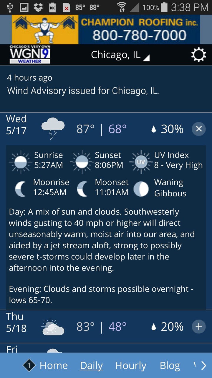 WGN Weather screenshot image 2_Popularmodapk.com