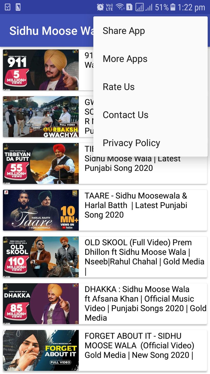 Sidhu Moose Wala  Songs screenshot image 3_Popularmodapk.com