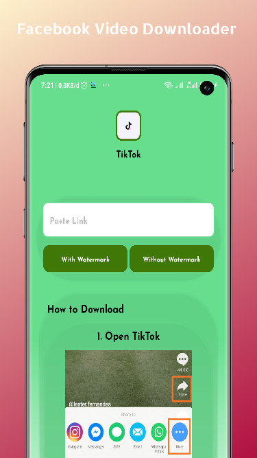 Vibas: Video Status Downloader screenshot image 4_Popularmodapk.com