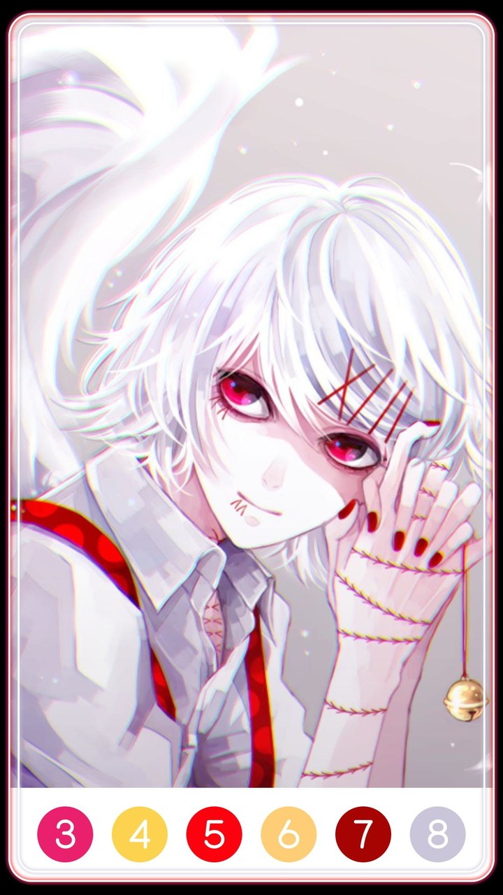 Tokyo Ghoul Paint by Number screenshot image 3_Popularmodapk.com