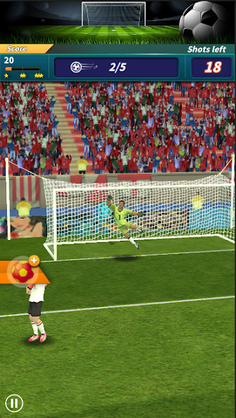 Shootout:finger football<span>(Unlimited money)</span> screenshot image 3_Popularmodapk.com