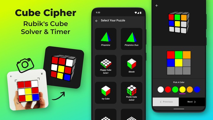 Cube Cipher - Cube Solver screenshot image 1_Popularmodapk.com
