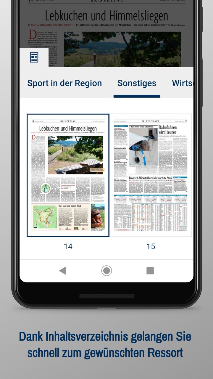 Badische Zeitung screenshot image 5_Popularmodapk.com