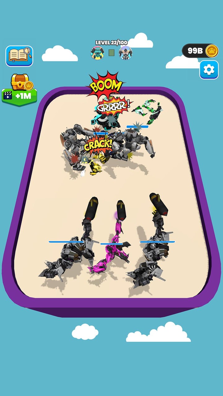 Merge Master: Robot Action Car screenshot image 6_Popularmodapk.com