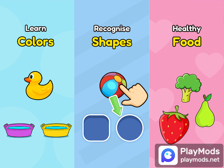 Bebi Toddlers: Learning Games<span>(mod)</span> screenshot image 1_Popularmodapk.com