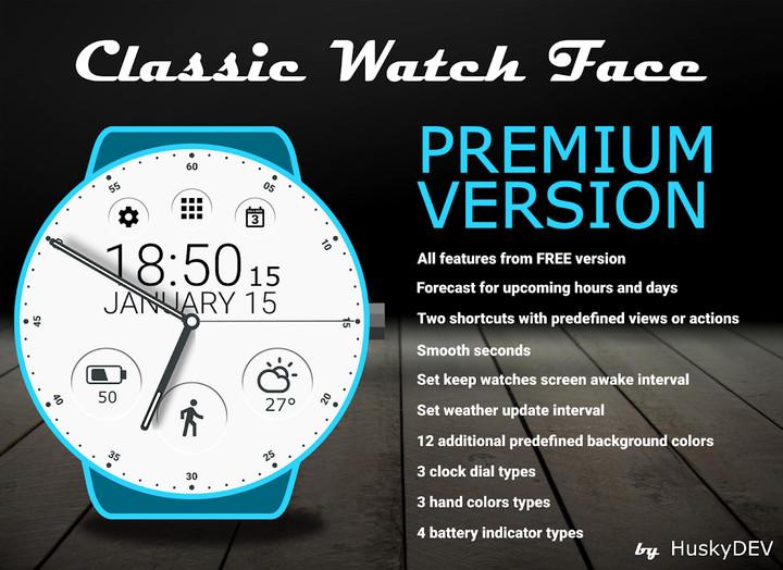 Classic Watch Face screenshot image 3_Popularmodapk.com
