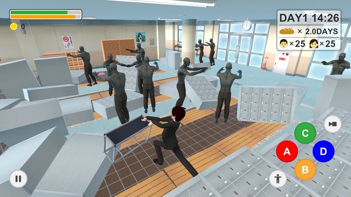 Zombie School Simulator screenshot image 9_Popularmodapk.com