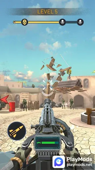 Modern War: Vehicle Shooter<span>(No Ads)</span> screenshot image 2_Popularmodapk.com