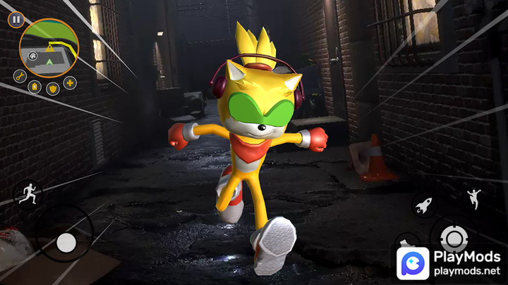 Super Hedgehog Rope Hero<span>(No Ads)</span> screenshot image 4_Popularmodapk.com