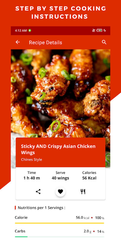 Chicken Wings Cooking Recipes screenshot image 27_Popularmodapk.com