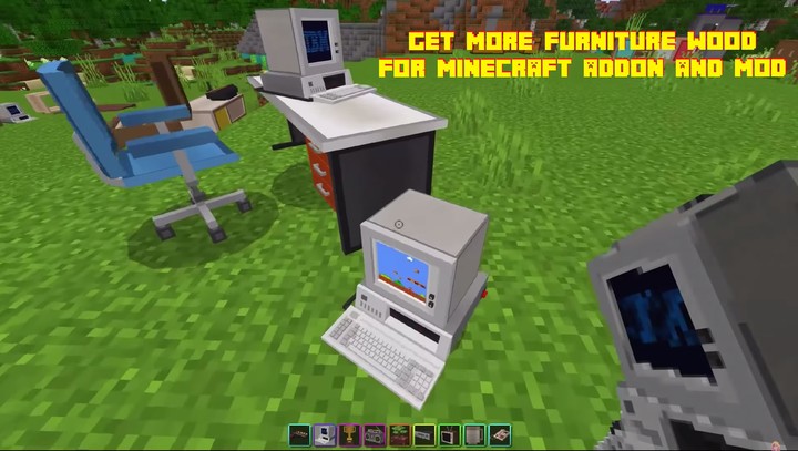 Mod furniture wood minecraft screenshot image 10_Popularmodapk.com