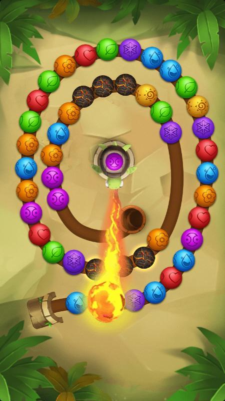 Jungle Marble Blast Games 2023 screenshot image 2_Popularmodapk.com