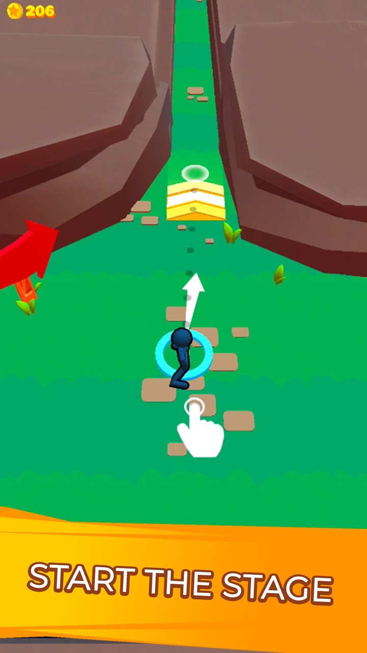 Stickman Dash (Unlimited Gold) screenshot image 1_Popularmodapk.com