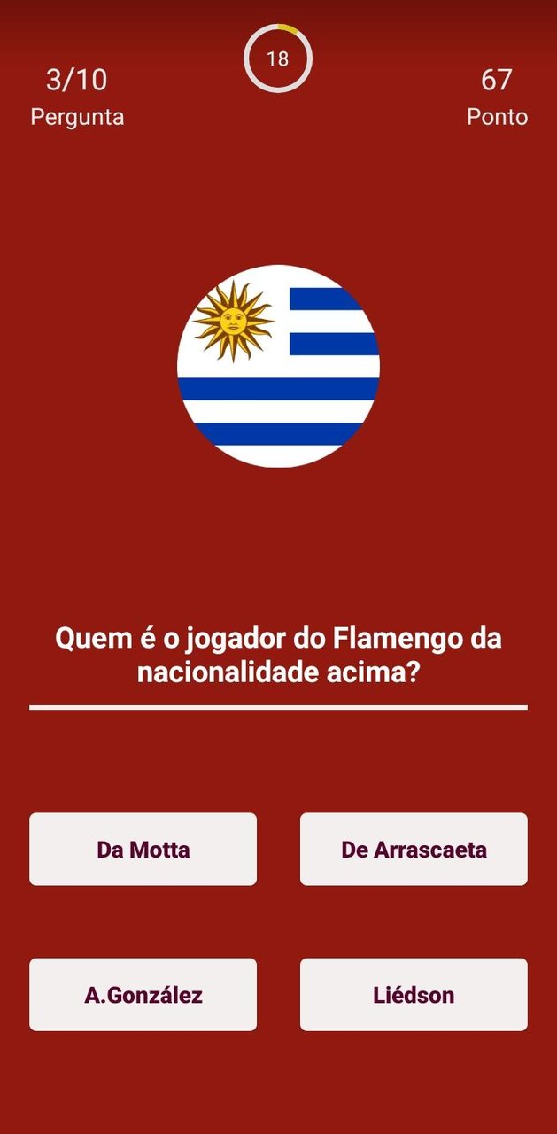 Jogo do Flamengo - Quiz - 2022 screenshot image 7_Popularmodapk.com